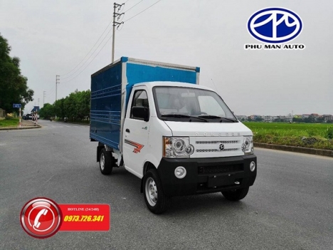 Xe tải nhẹ Dongben 770kg thùng kín đời 2019.