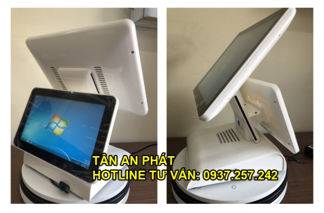 Bán máy tính tiền cảm ứng 2 màn hình giá rẻ tại Trà Vinh