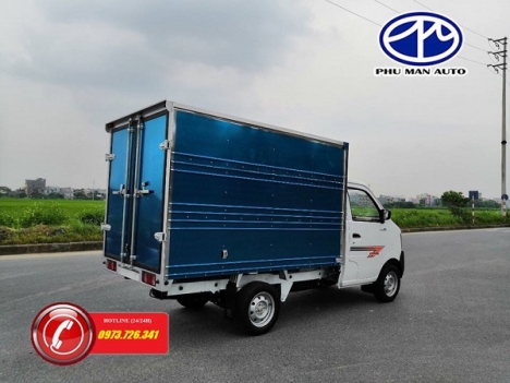 Xe tải nhẹ Dongben 770kg thùng kín đời 2019.