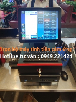 Máy tính tiền cảm ứng cho nhà hàng tại Hậu Giang