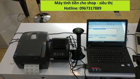 Tư vấn lắp đặt máy tính tiền giá rẻ cho shop, siêu thị, tạp hóa tại Long An