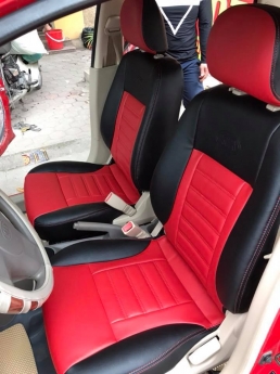 Bọc ghế da thật công nghiệp Toyota Yaris 2015