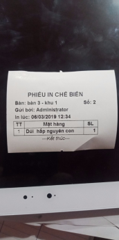 Lắp đặt máy tính tiền cảm ứng cho nhà hàng tại Quảng Trị