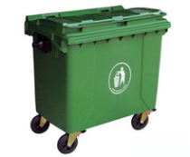 Xe đựng rác môi trường công cộng 660L call 096.7788.450