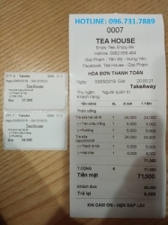 Lắp đặt trọn bộ máy tính tiền cho quán trà sữa tại Thái Bình