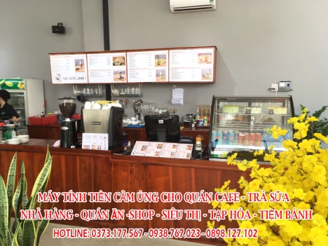 Bán trọn thiết bị tính tiền cho quần thu ngân quán café – trà sữa