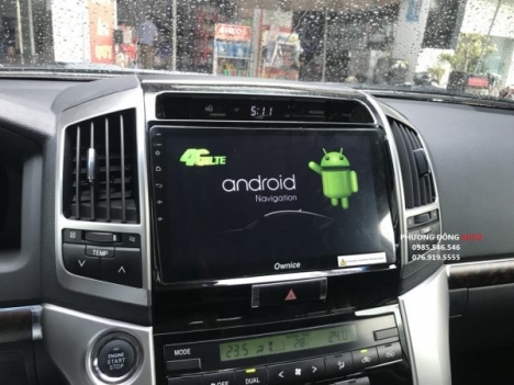 DVD Android theo xe LAND CRUISER 2018 | DVD Ownice C500+