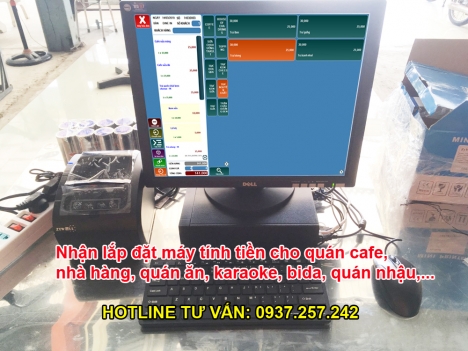 Nhận lắp đặt phần mềm tính tiền cho quán cafe tại Đồng Nai
