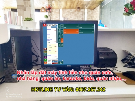Bán phần mềm tính tiền cho quán cafe tại Rạch Giá, Phú Quốc