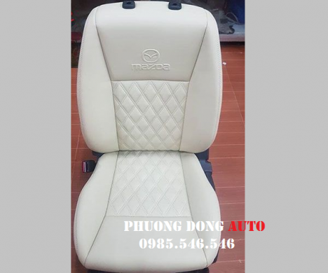 Bọc ghế da ô tô | Bọc ghế da CN loại 1 Singapore cho ISUZU D-MAX 2015