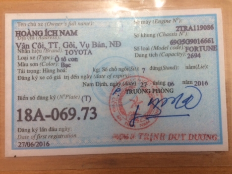 Dịch vụ chuyên nghiệp làm thủ tục giấy tờ xe máy - ô tô trọn gói giá rẻ tại Hà nội