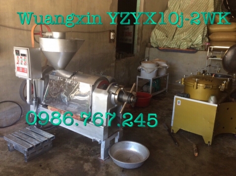 Máy ép dầu lạc công nghiệp guangxin yzyx 10j-2wk giá rẻ nhất tại hà nội