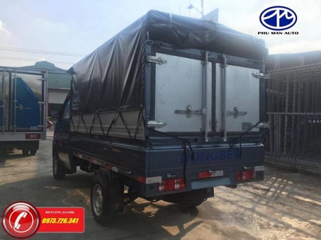 Xe tải nhẹ Dongben 810kg thùng mui bạt giá cạnh tranh nhất.