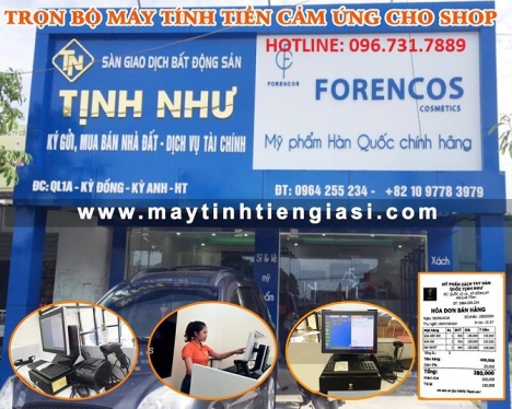 Nhận lắp đặt máy tính tiền cho cửa hàng tạp hóa, siêu thị mini tại Điện Biên