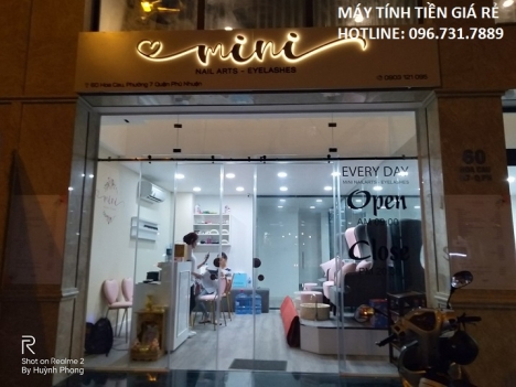 Nhận lắp đặt máy tính tiền, phần mềm quản lý spa, tiệm tóc, tiệm nail tại Đồng Nai