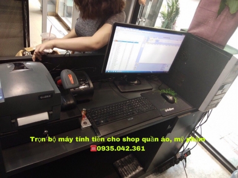 Máy tính tiền cho shop đồ Nha Trang giá rẻ