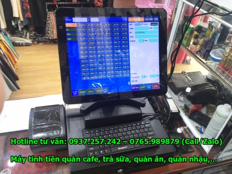 Lắp đặt máy tính tiền cho quán ăn, quán nhậu tại Bắc Ninh
