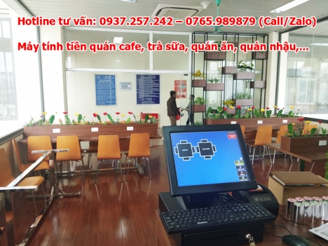 Lắp đặt máy tính tiền cho nhà hàng hải sản tại Bắc Ninh