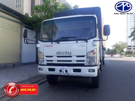 Xe tải ISUZU 8t2 thùng dài 7m thắng hơi giá mềm.