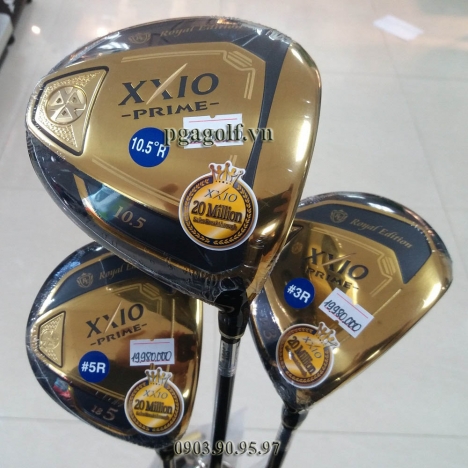 Fullset Bộ Gậy Golf XXIO Prime Royal Edition phiên bản Gold cực độc