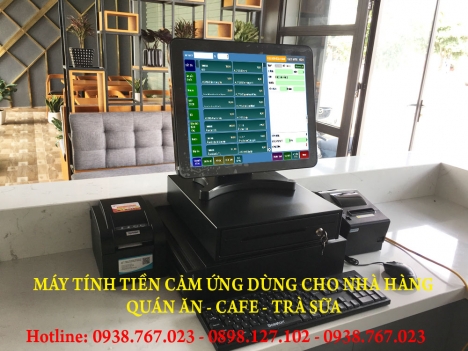 Bán máy tính tiền trọn gói cho quán Trà Sữa – cafe tại Yên Bái