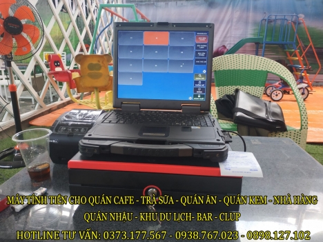 Lắp tận nơi máy tính tiền cảm ứng cho Quán ăn – quán nhậu tại Hưng Yên