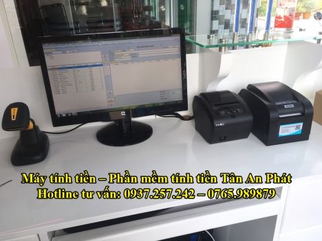 Bán máy tính tiền in hóa đơn cho shop mỹ phẩm tại Bắc Giang
