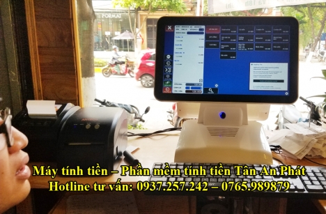 Bán máy tính tiền in hóa đơn cho quán nhậu tại Bắc Giang