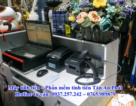 Bán máy tính tiền in hóa đơn cho shop quần áo tại Bắc Giang