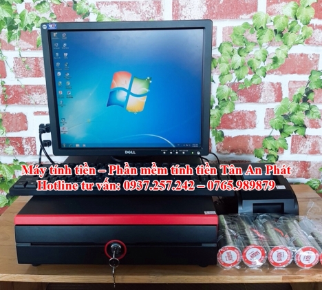 Bán máy tính tiền in hóa đơn cho quán cafe tại Bắc Giang