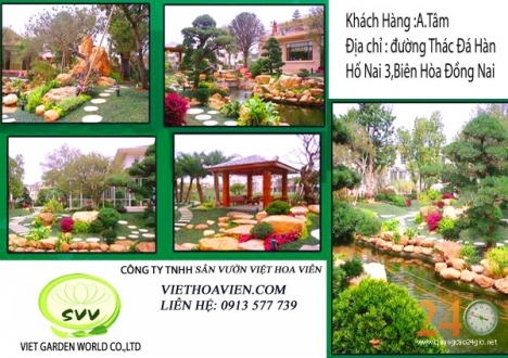 Thiết Kế Sân Vườn Đẹp Quận Tân Phú