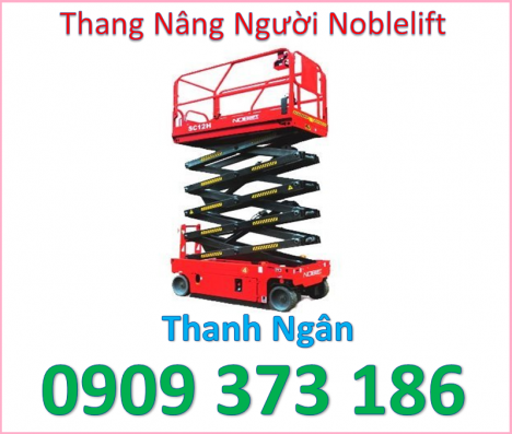 O909 373 186 xe thang nâng người tự hành noblelift 14m