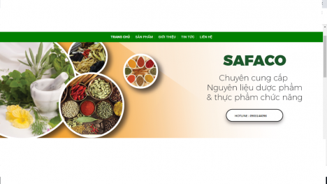 Công ty tnhh safaco chuyên cung cấp nguyên liệ sx thực phẩm chức năng