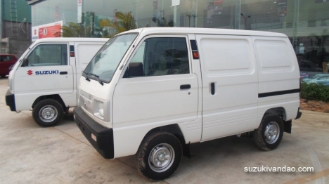 Bán Suzuki Blind Van năm sản xuất 2019, màu trắng, chạy được trong phố giờ cấm