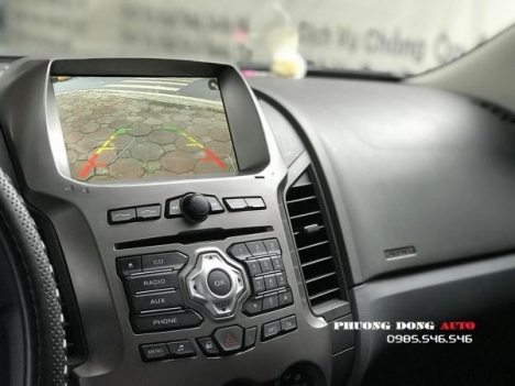 Lắp DVD theo xe Ford Ranger 2015 - GPS | km camera hồng ngoại