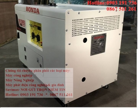 Máy phát điện xăng Honda SH12500EX (10kw, chống ồn) 38,000,000₫