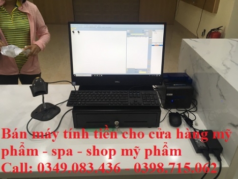 Chuyên bán máy tính tiền cho cửa hàng mỹ phẩm tại Kiên Giang 