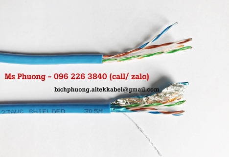 Cáp mạng Altek Kabel Cat5e - Cáp mạng chống nhiễu FTP6