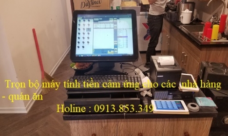 Nhận lắp đặt trọn bộ máy tính tiền cho nhà hàng -quán ăn giá rẻ tại Hậu Giang 