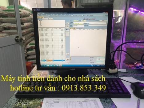 Bán máy tính tiền  dành cho nhà sách tại Kiên Giang 
