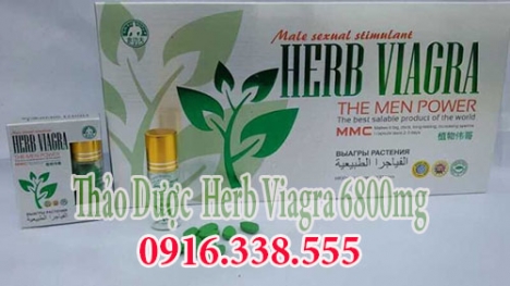 Thảo dược cường dương Herb Viagra 6800mg mua o dau