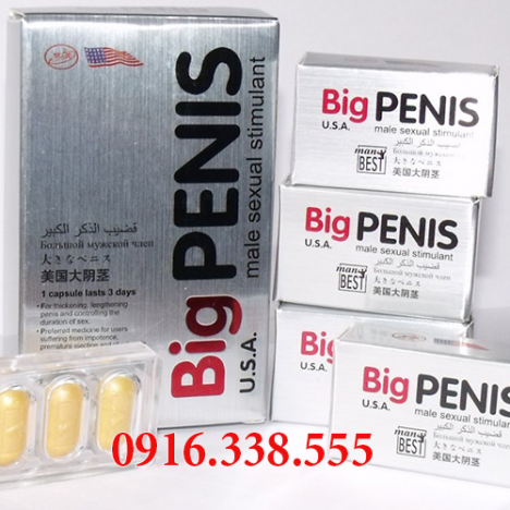 Thuốc cường Dương Big Penis 6800 mg  tặng Thuốc tăng cường sinh lý Big Penis  6800 mg