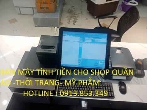 Bán máy tính tiền cảm ứng cho shop nón tại An Giang giá rẻ 