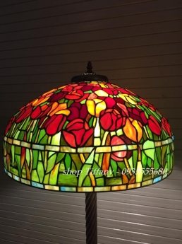 Đèn Sàn Tiffany Hoa Tuylip Mỹ