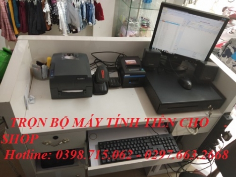 Lắp đặt máy tính tiền cho cửa hàng thời trang - shop mẹ và bé tại Kiên Giang 