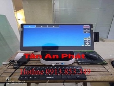 Máy tính tiền cảm ứng dành cho quán hải sản tươi sống tại Kiên Giang-Cần Thơ-Cà Mau