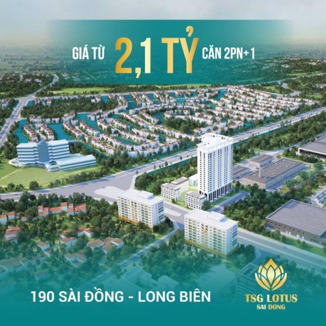 Bán chung cư TSG Lotus Sài Đồng, Quà tặng hấp dẫn du lịch Dubai & Hàn Quốc