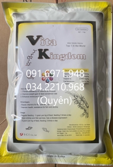 Vitamin tổng hợp-Vita kingdom nguyên liệu Hàn Quốc cho tôm cá giá sỉ