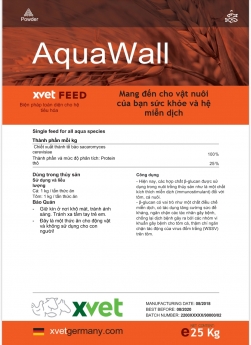 Aquawall - Betaglucan tăng sức đề kháng gan đẹp ruột to bóng vỏ