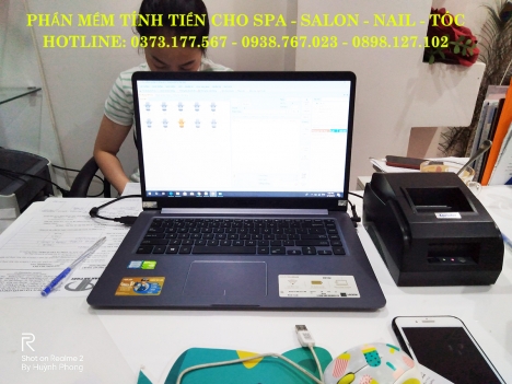 Phần mềm tính tiền Cho SALON TÓC - NAIL – SPA Tại tphcm